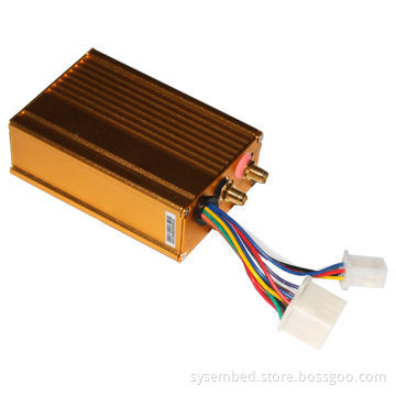 AVL with Fuel Sensor and Temperature Sensor